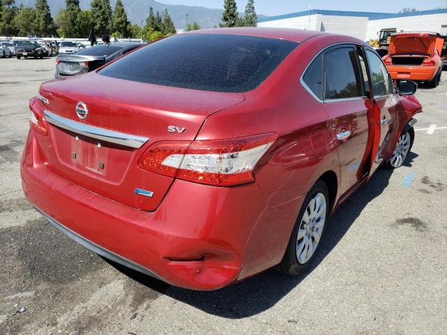 Photo 4 from auction – 2014 NISSAN SENTRA S with VIN 3N1AB7AP3EL693520