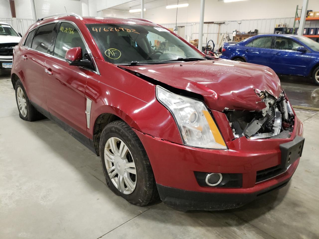 CADILLAC SRX LUXURY 2012 with VIN 3GYFNDE33CS658456 - Photo from auction