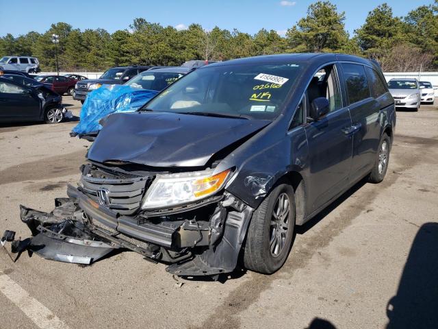 Photo 2 from auction – 2013 HONDA ODYSSEY EX with VIN 5FNRL5H62DB026160