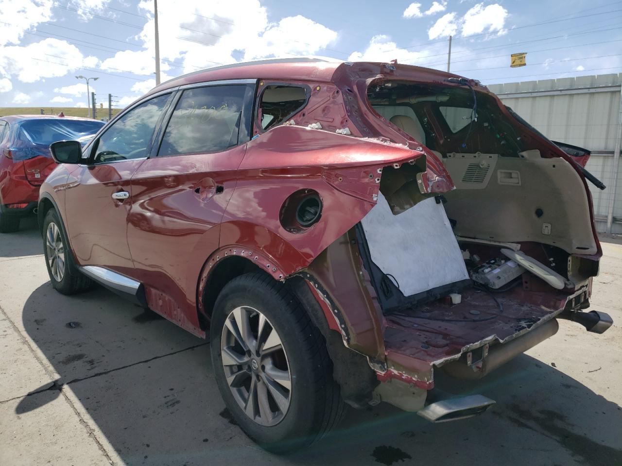 Photo 3 from auction – 2016 NISSAN MURANO S with VIN 5N1AZ2MH9GN105151