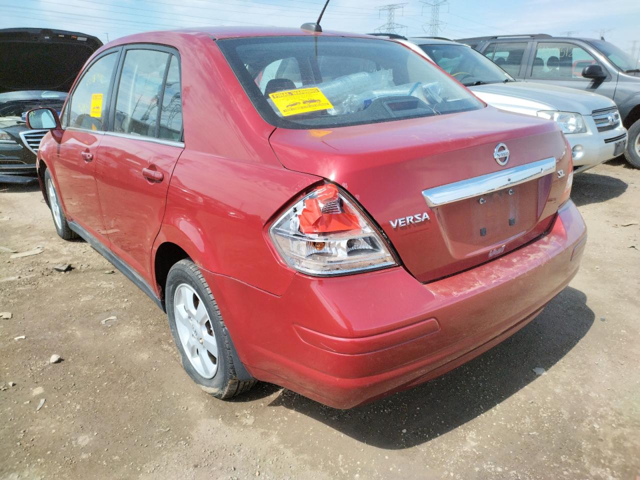 Photo 3 from auction – 2007 NISSAN VERSA S with VIN 3N1BC11E07L426142