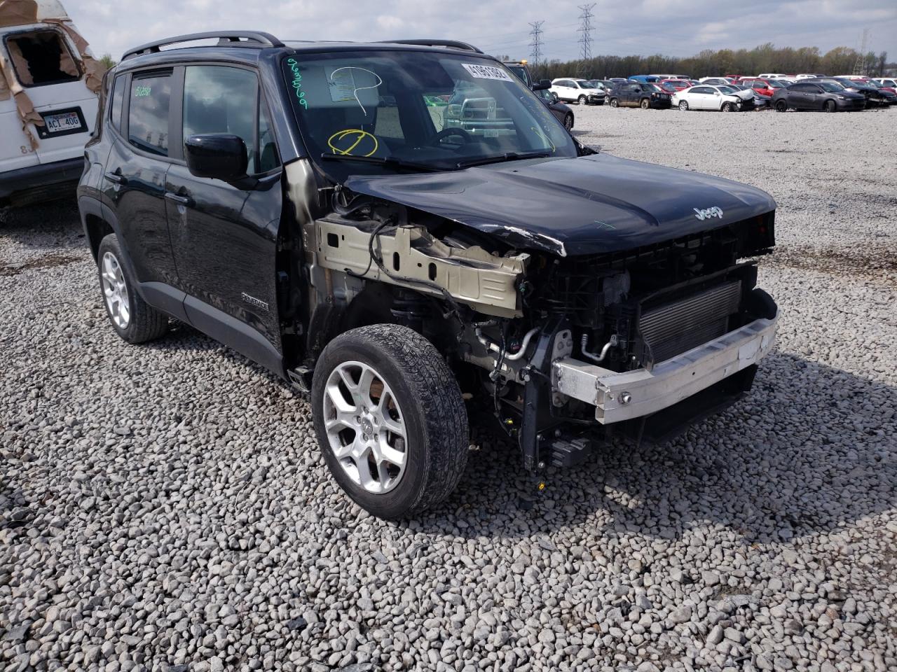Photo 1 from auction – 2018 JEEP RENEGADE L with VIN ZACCJBBB5JPH92436