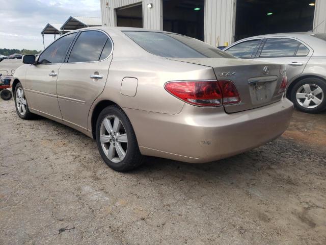 Photo 3 from auction – 2005 LEXUS ES 330 with VIN JTHBA30G855083447