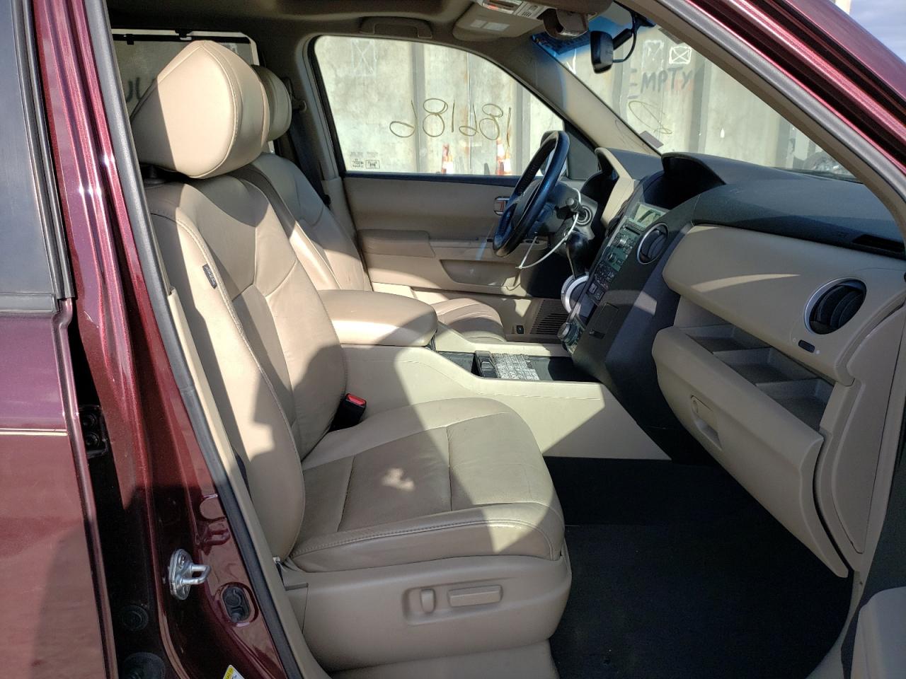 Photo 5 from auction – 2009 HONDA PILOT TOUR with VIN 5FNYF38839B011182