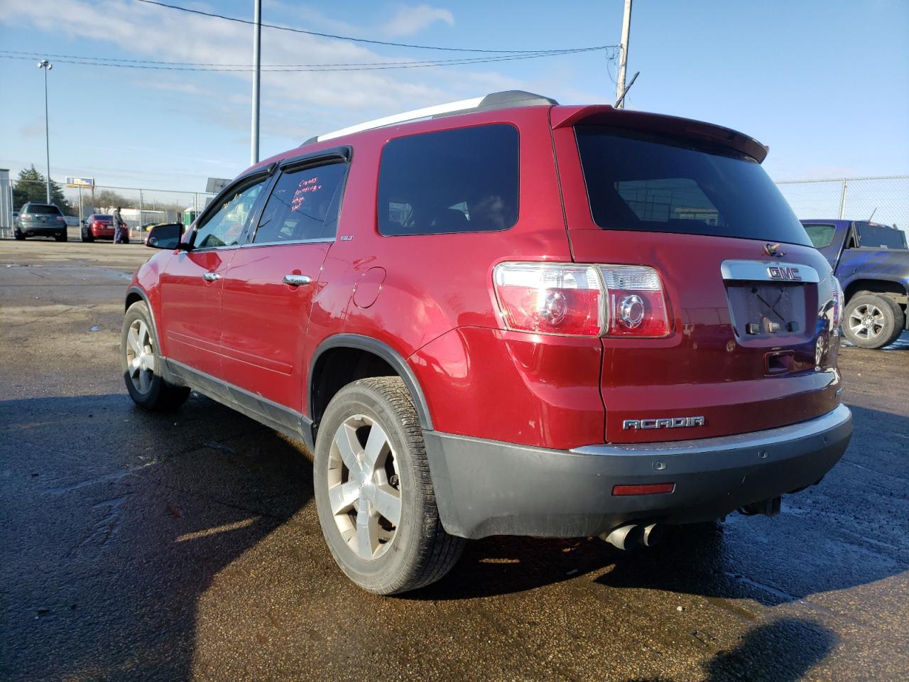 Photo 3 from auction – 2011 GMC ACADIA SLT with VIN 1GKKVRED1BJ187633