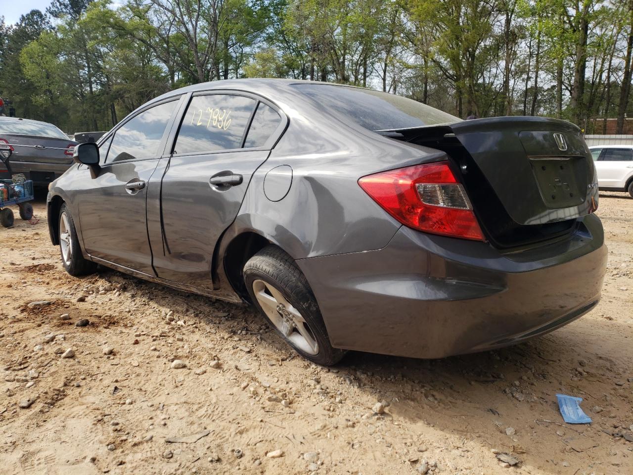 Photo 3 from auction – 2012 HONDA CIVIC LX with VIN 2HGFB2F50CH579785