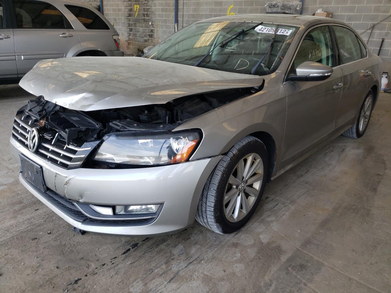 Photo 2 from auction – 2012 VOLKSWAGEN PASSAT SEL with VIN 1VWCP7A37CC004461