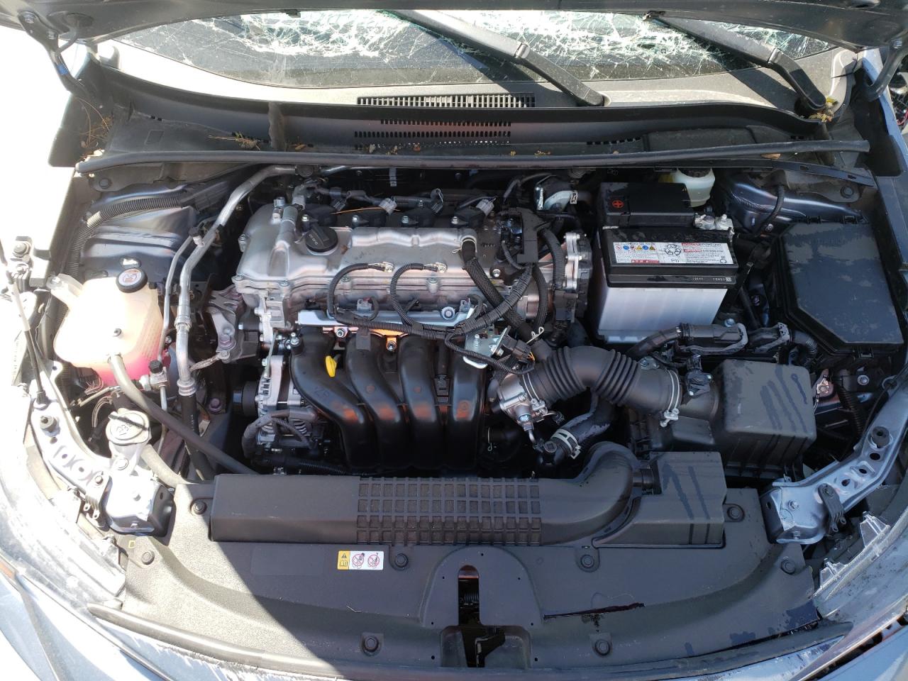 Photo 7 from auction – 2021 TOYOTA COROLLA LE with VIN JTDEPMAE2MJ172050