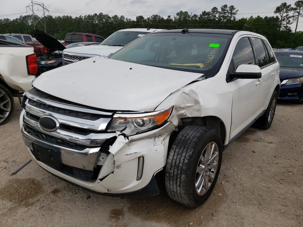 FORD EDGE SEL 2013 with VIN 2FMDK3JC1DBC69033 - Photo from auction
