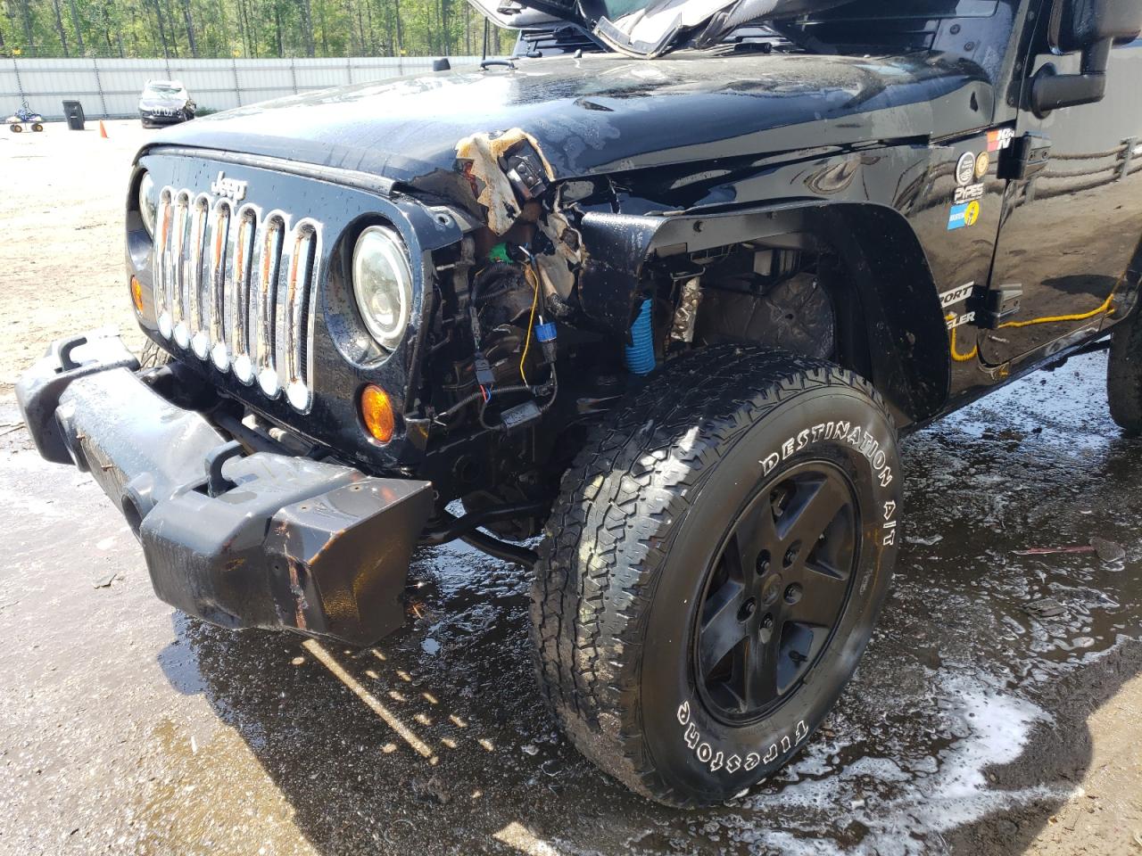 Photo 9 from auction – 2012 JEEP WRANGLER S with VIN 1C4AJWAG9CL131799