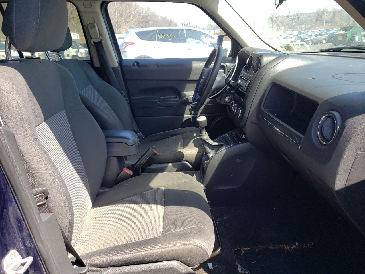 Photo 5 from auction – 2012 JEEP PATRIOT SP with VIN 1C4NJRBB4CD591775