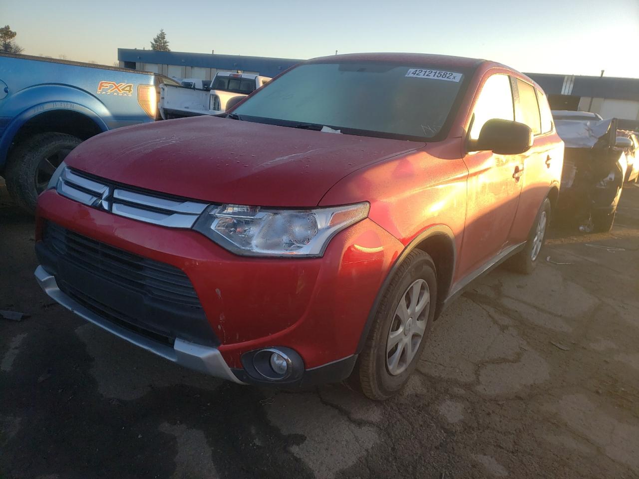 صورة رقم 2 من المزاد - 2015 MITSUBISHI OUTLANDER مع VIN JA4AD2A35FZ002659