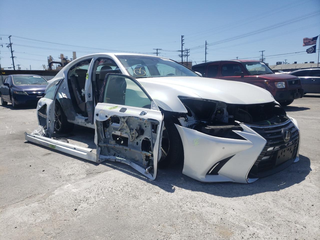 LEXUS GS 350 BAS 2017 with VIN JTHBZ1BL4HA010126 - Photo from auction
