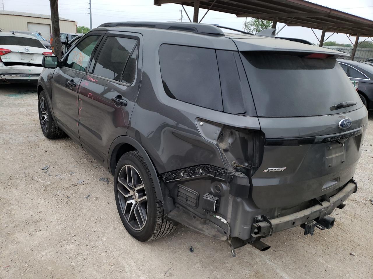 Photo 3 from auction – 2017 FORD EXPLORER S with VIN 1FM5K8GT8HGA22230