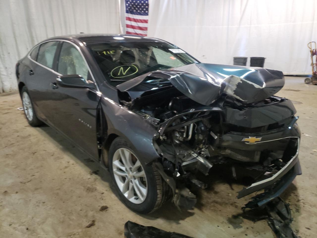 CHEVROLET MALIBU LT 2016 with VIN 1G1ZE5ST8GF237672 - Photo from auction