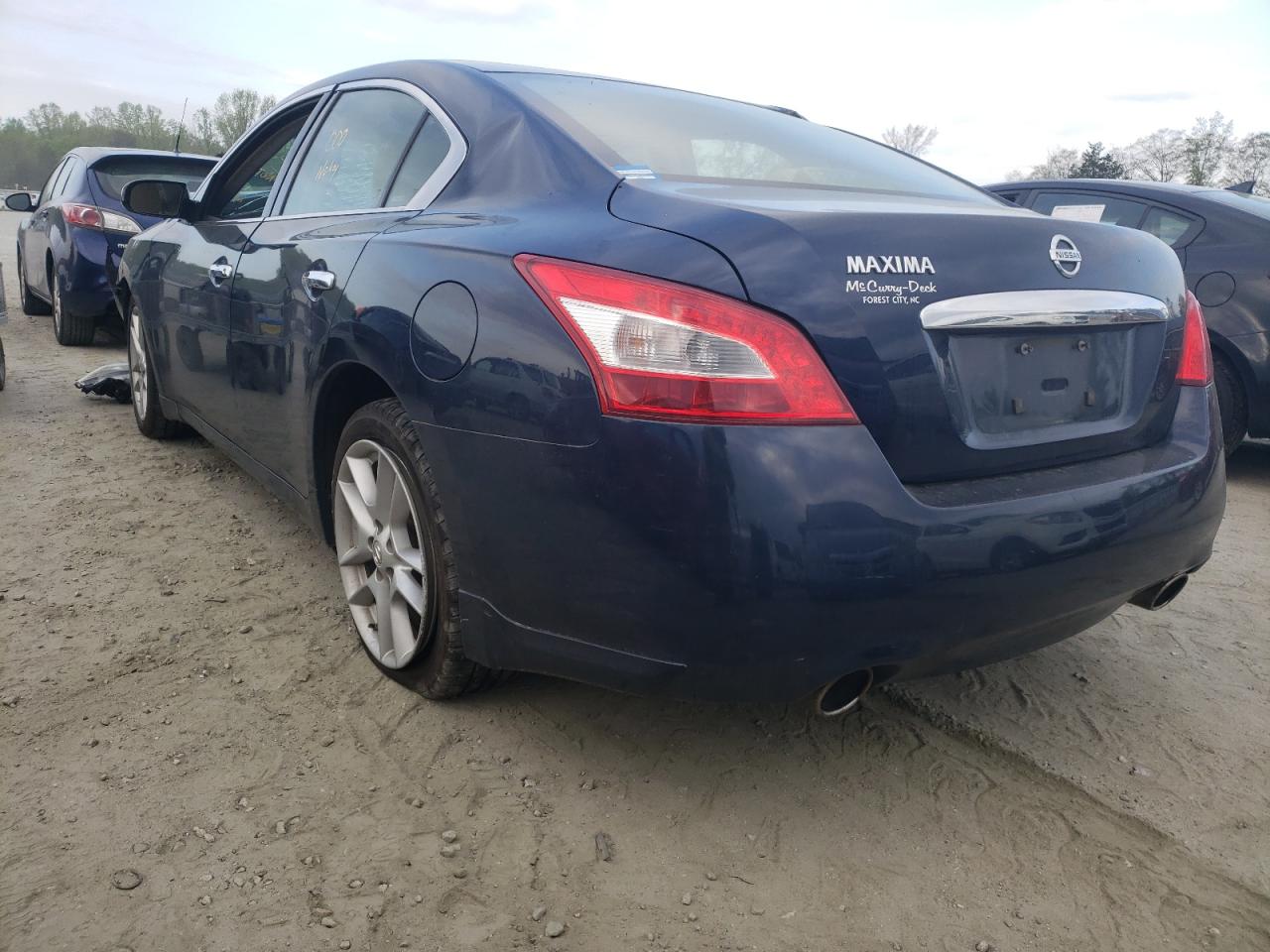 Photo 3 from auction – 2011 NISSAN MAXIMA S with VIN 1N4AA5AP2BC801093