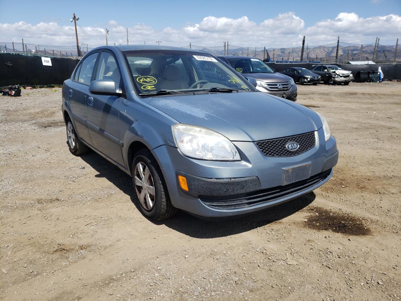 KIA RIO 2006 with VIN KNADE123466174625 - Photo from auction