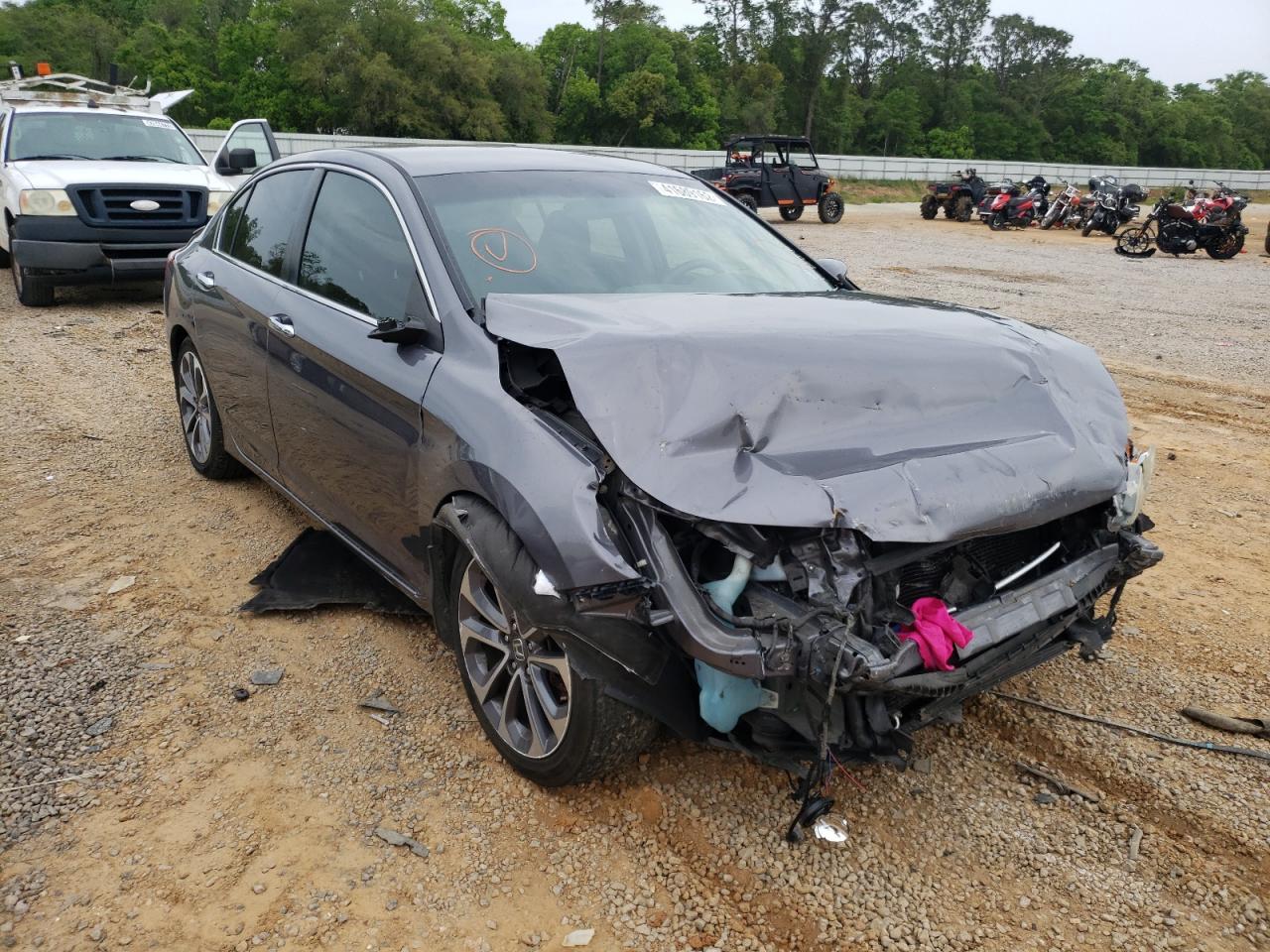 HONDA ACCORD SPO 2015 with VIN 1HGCR2F55FA212219 - Photo from auction