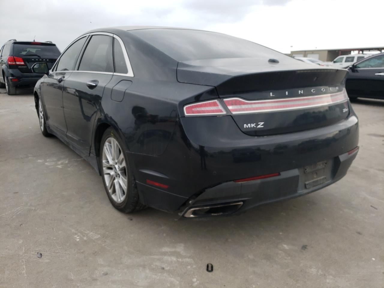 Photo 3 from auction – 2014 LINCOLN MKZ with VIN 3LN6L2G96ER828865