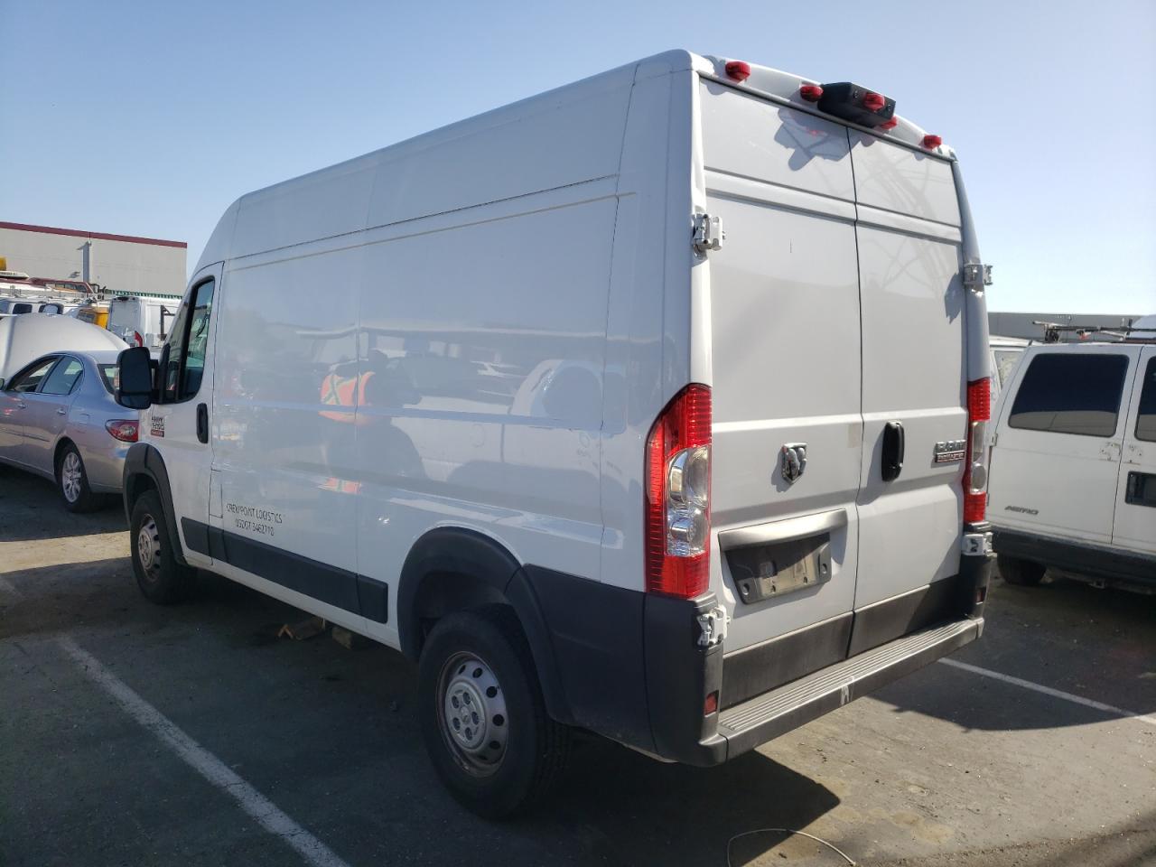 Photo 3 from auction – 2019 RAM PROMASTER with VIN 3C6TRVBG5KE549656