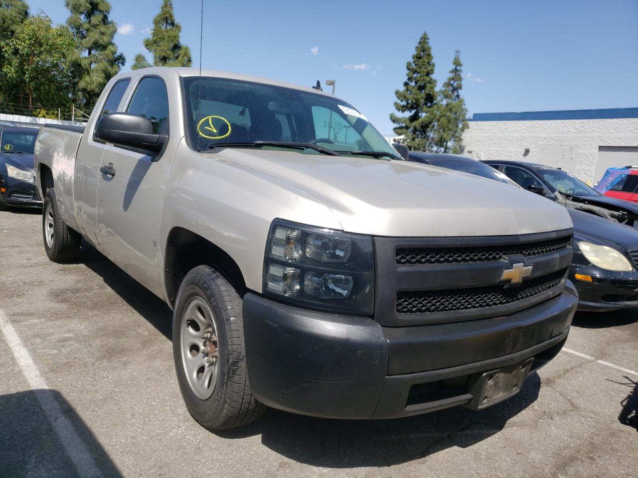 CHEVROLET SILVERADO 2007 with VIN 1GCEC19C47Z503732 - Photo from auction