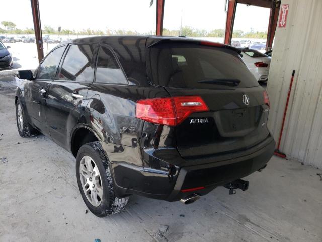 Photo 3 from auction – 2009 ACURA MDX with VIN 2HNYD28269H519484