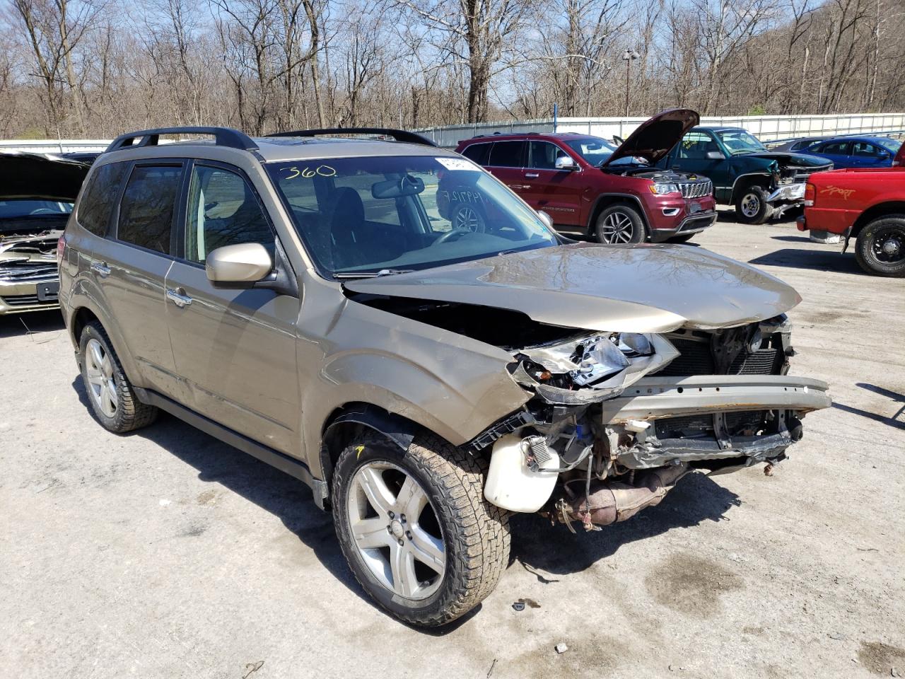 SUBARU FORESTER 2 2009 with VIN JF2SH63689H778583 - Photo from auction