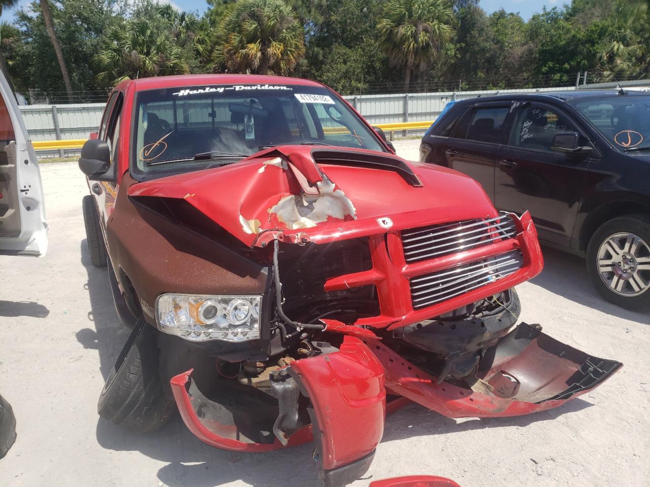 Photo 9 from auction – 2004 DODGE RAM 1500 S with VIN 1D7HU18D94J244756