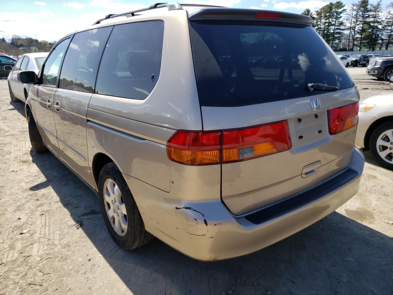 Photo 3 from auction – 2002 HONDA ODYSSEY EX with VIN 2HKRL18082H562789