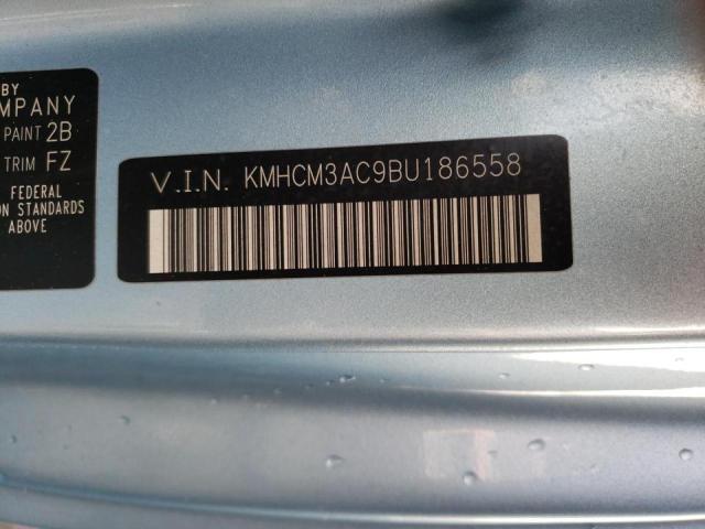 Photo 10 from auction – 2011 HYUNDAI ACCENT GL with VIN KMHCM3AC9BU186558