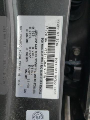 Photo 10 from auction – 2019 MAZDA 3 PREFERRE with VIN JM1BPALM9K1147052