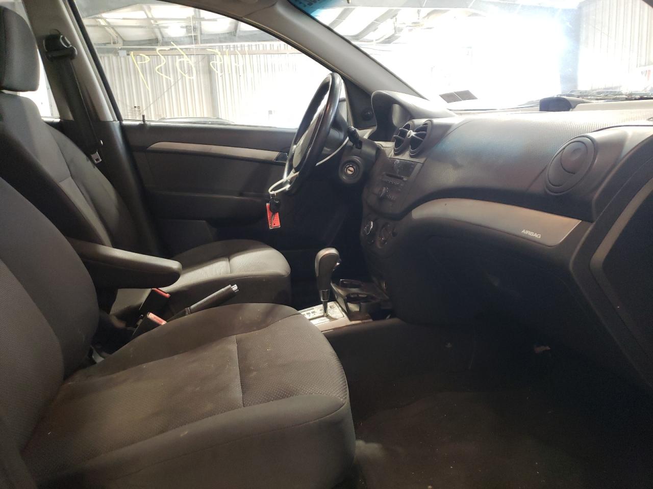 Photo 5 from auction – 2010 CHEVROLET AVEO with VIN KL1TD5DE6AB113551