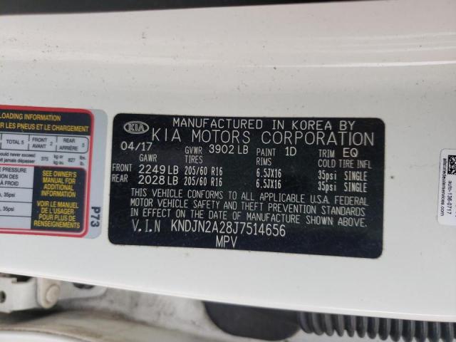 Photo 10 from auction – 2018 KIA SOUL with VIN KNDJN2A28J7514656