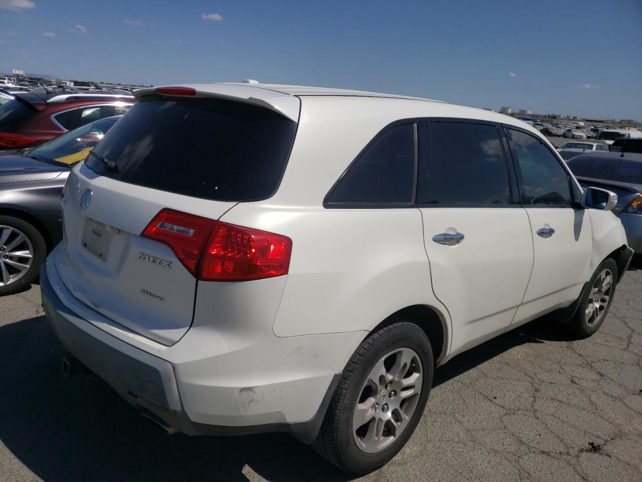 Photo 4 from auction – 2008 ACURA MDX TECHNO with VIN 2HNYD28498H528969