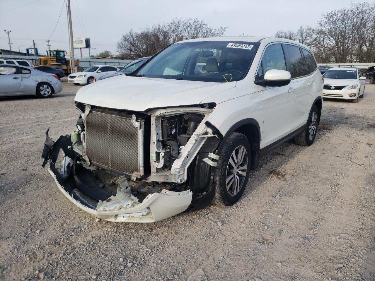 Photo 2 from auction – 2017 HONDA PILOT EXL with VIN 5FNYF5H55HB015766
