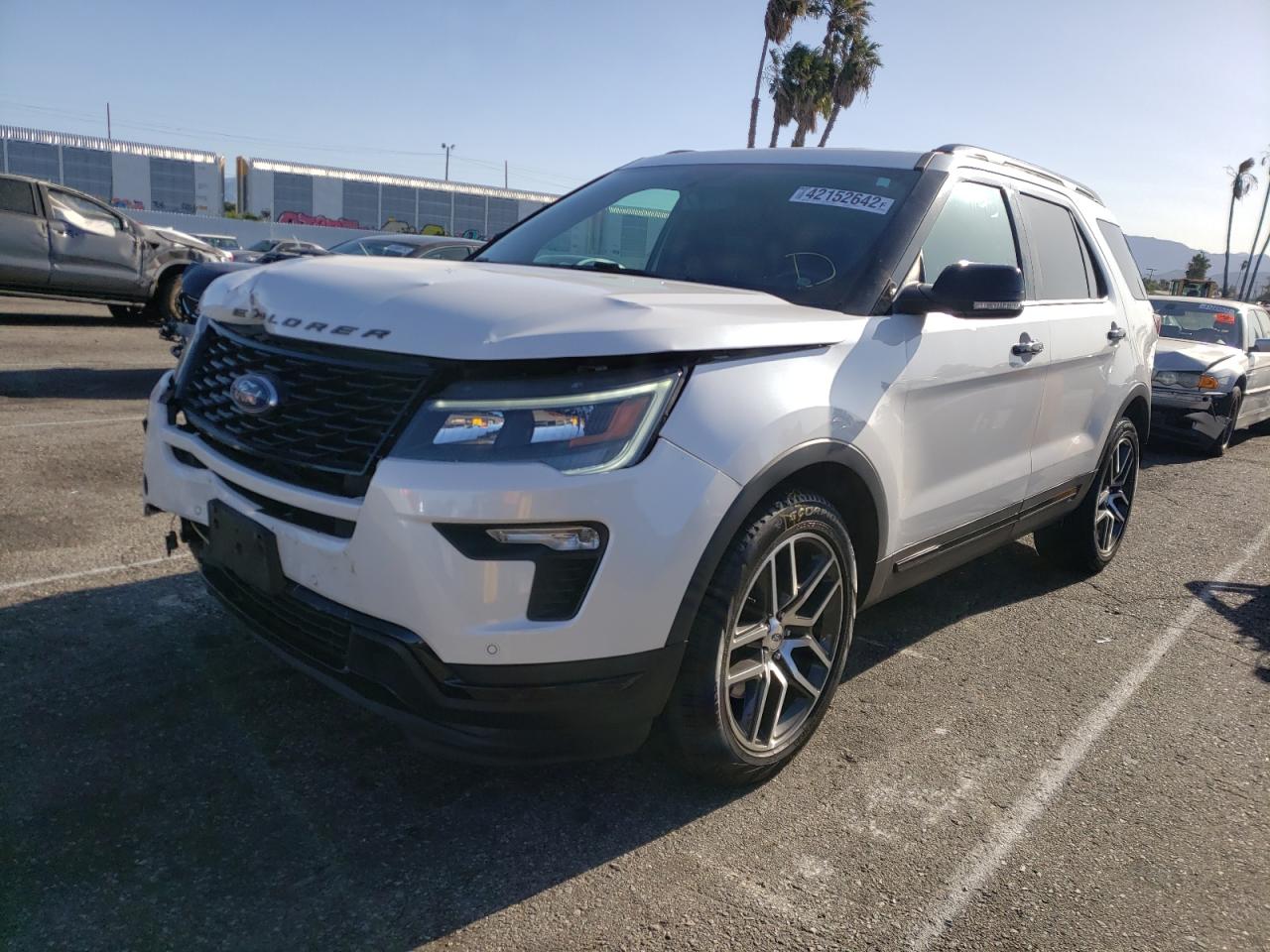 Photo 2 from auction – 2018 FORD EXPLORER S with VIN 1FM5K8GT3JGB65639