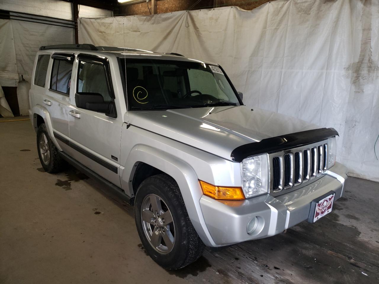 JEEP COMMANDER 2007 with VIN 1J8HG48K47C619312 - Photo from auction