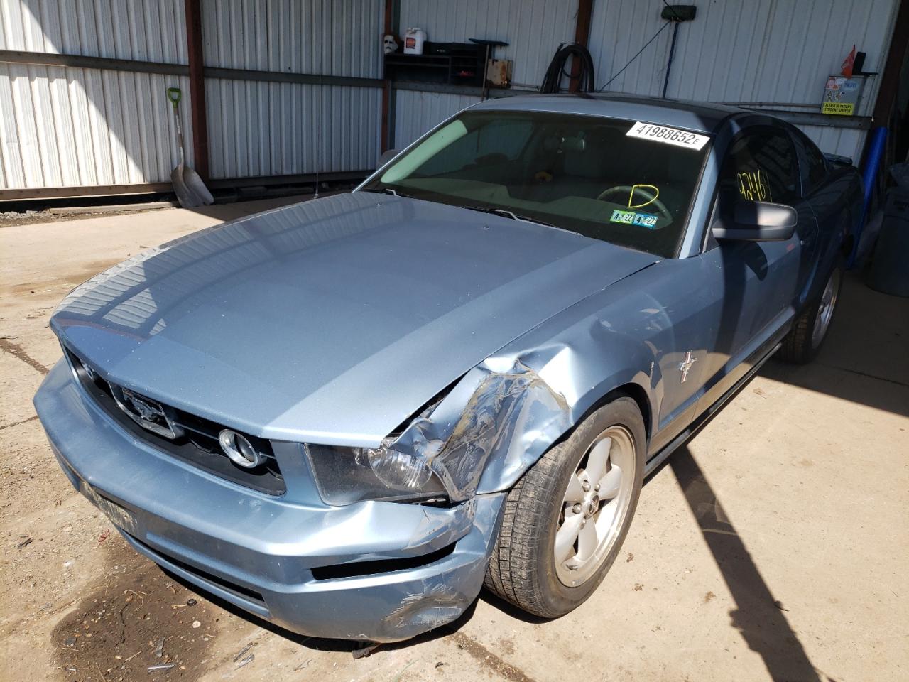 Photo 2 from auction – 2008 FORD MUSTANG with VIN 1ZVHT80N085125337