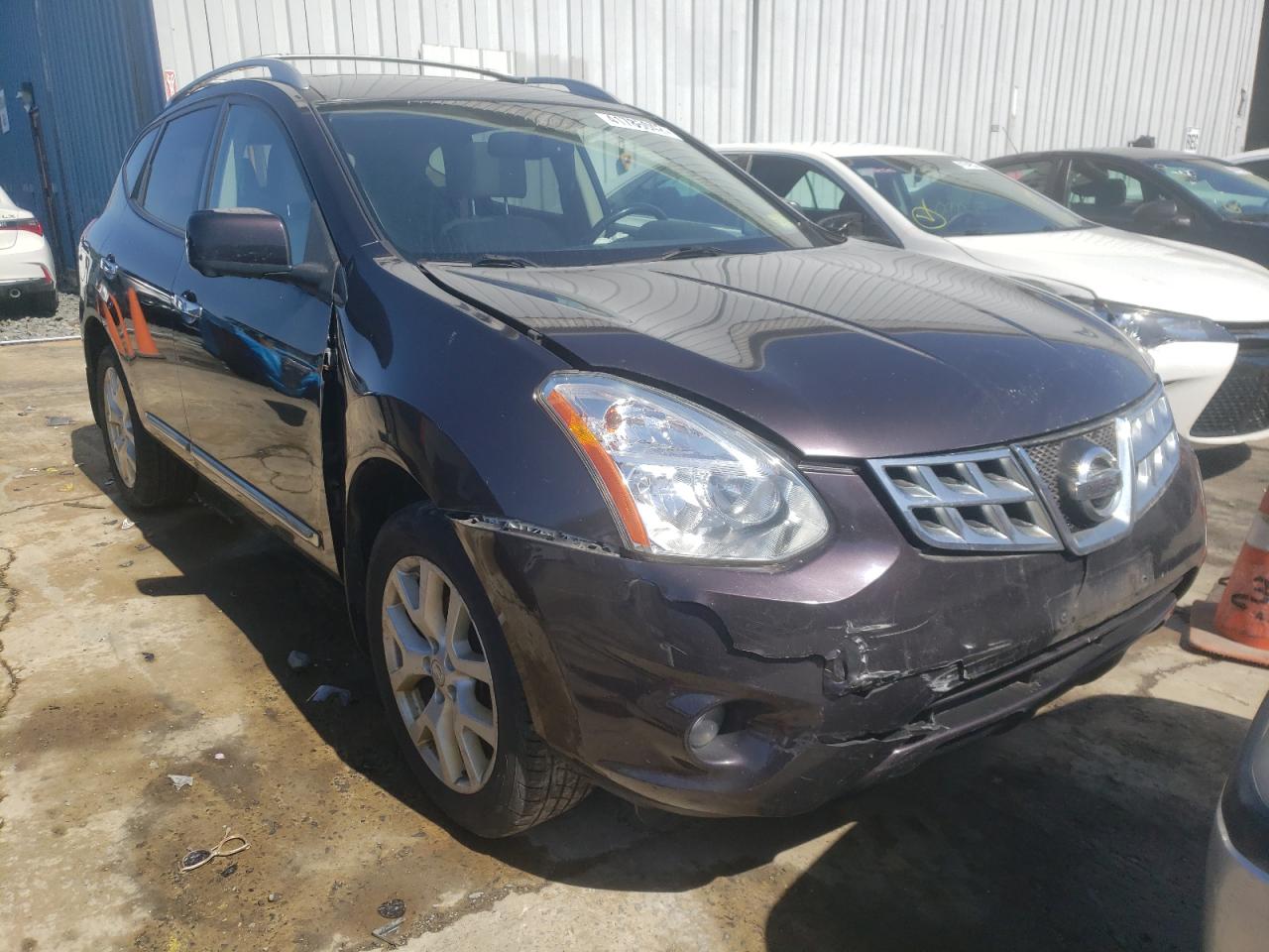 NISSAN ROGUE S 2012 with VIN JN8AS5MV0CW387401 - Photo from auction