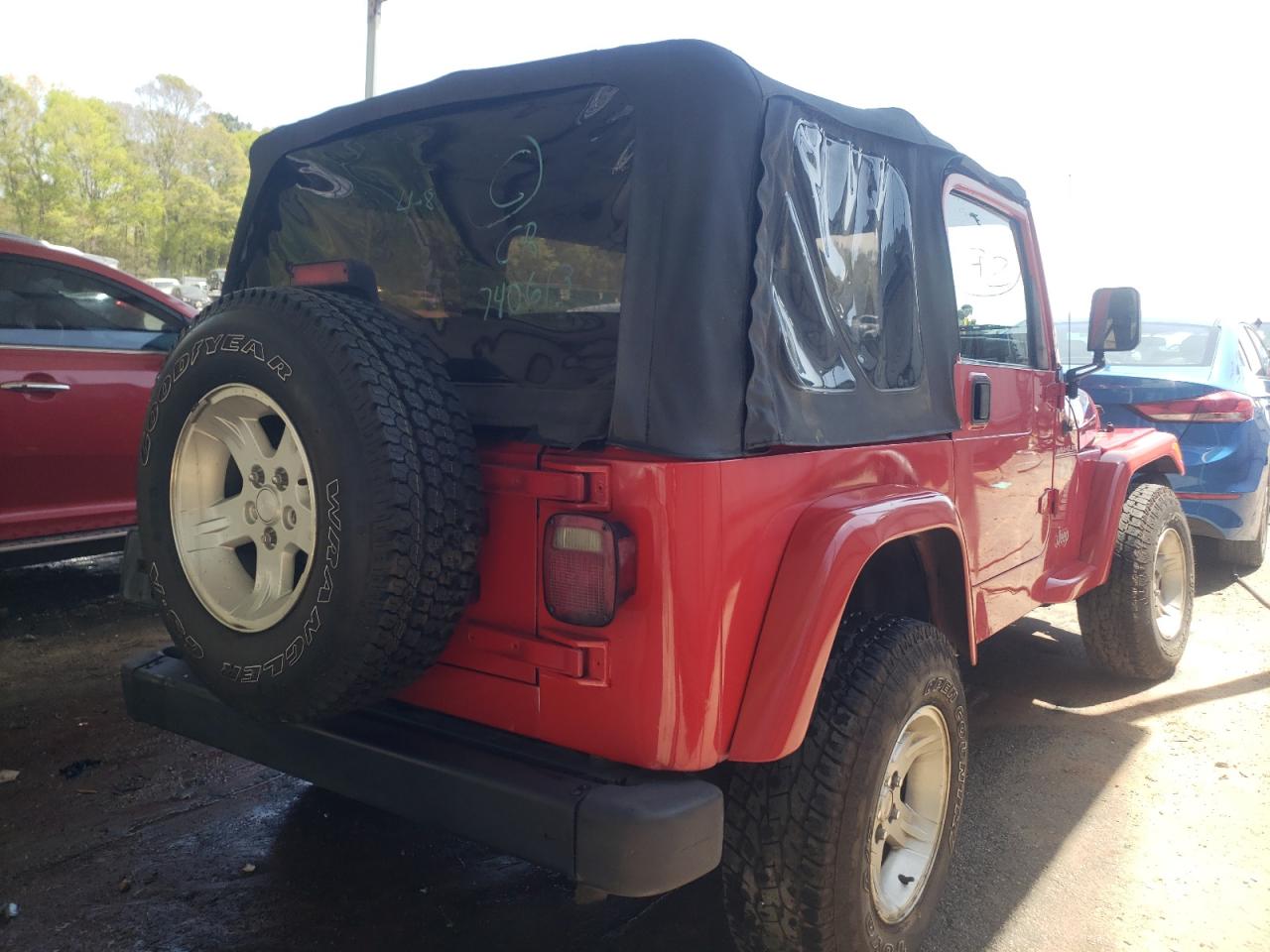 Photo 4 from auction – 2002 JEEP WRANGLER / with VIN 1J4FA39S32P740613