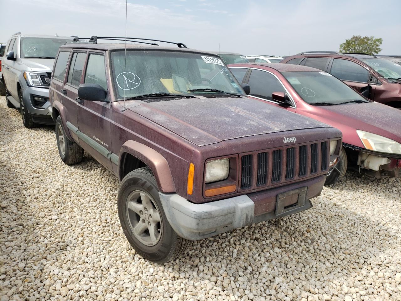 JEEP CHEROKEE 2000 with VIN 1J4FT48S9YL261162 - Photo from auction
