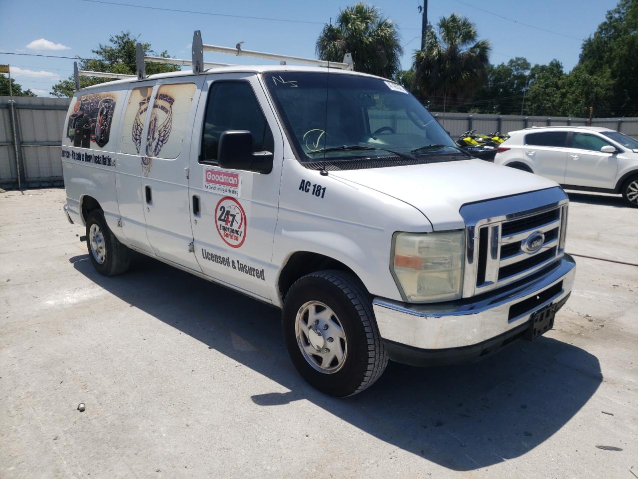FORD ECONOLINE 2010 with VIN 1FTNE1EWXADA46729 - Photo from auction