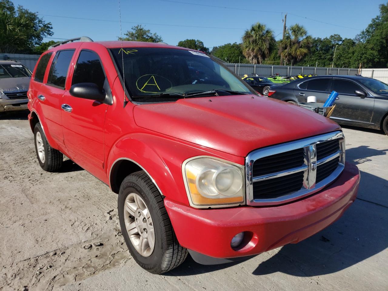 DODGE DURANGO SL 2005 with VIN 1D4HD48N45F565891 - Photo from auction