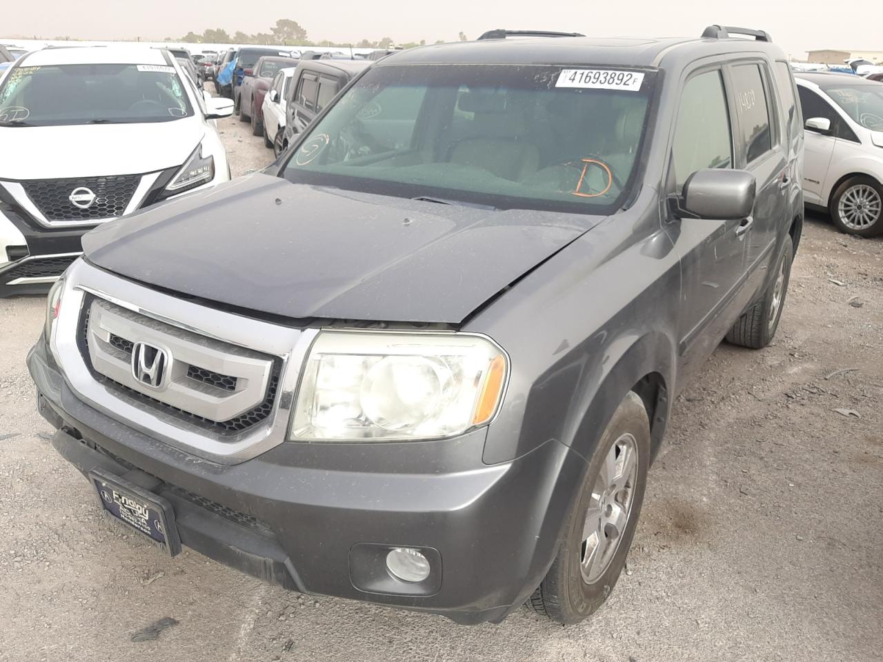 Photo 2 from auction – 2010 HONDA PILOT EXL with VIN 5FNYF4H54AB040920