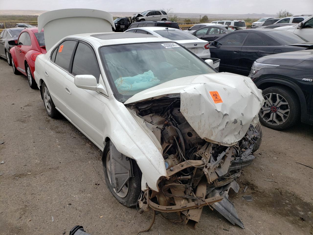 ACURA 3.2TL 2002 with VIN 19UUA56602A061497 - Photo from auction
