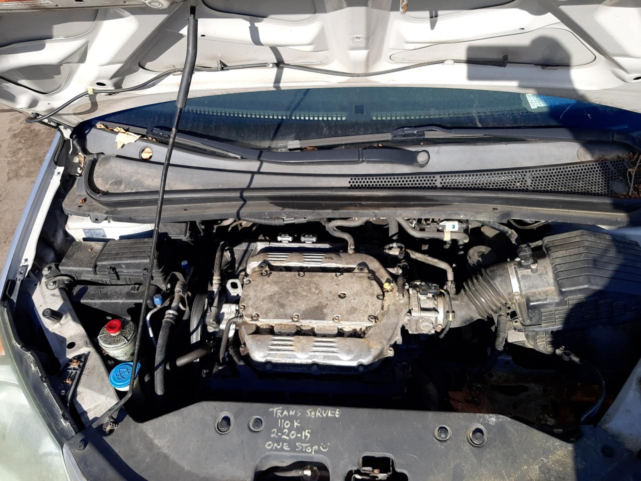 Photo 7 from auction – 2008 HONDA ODYSSEY EX with VIN 5FNRL387X8B416992