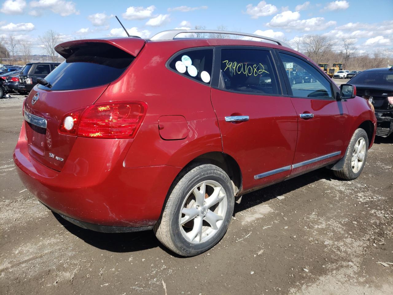 Photo 4 from auction – 2011 NISSAN ROGUE S with VIN JN8AS5MV1BW257030