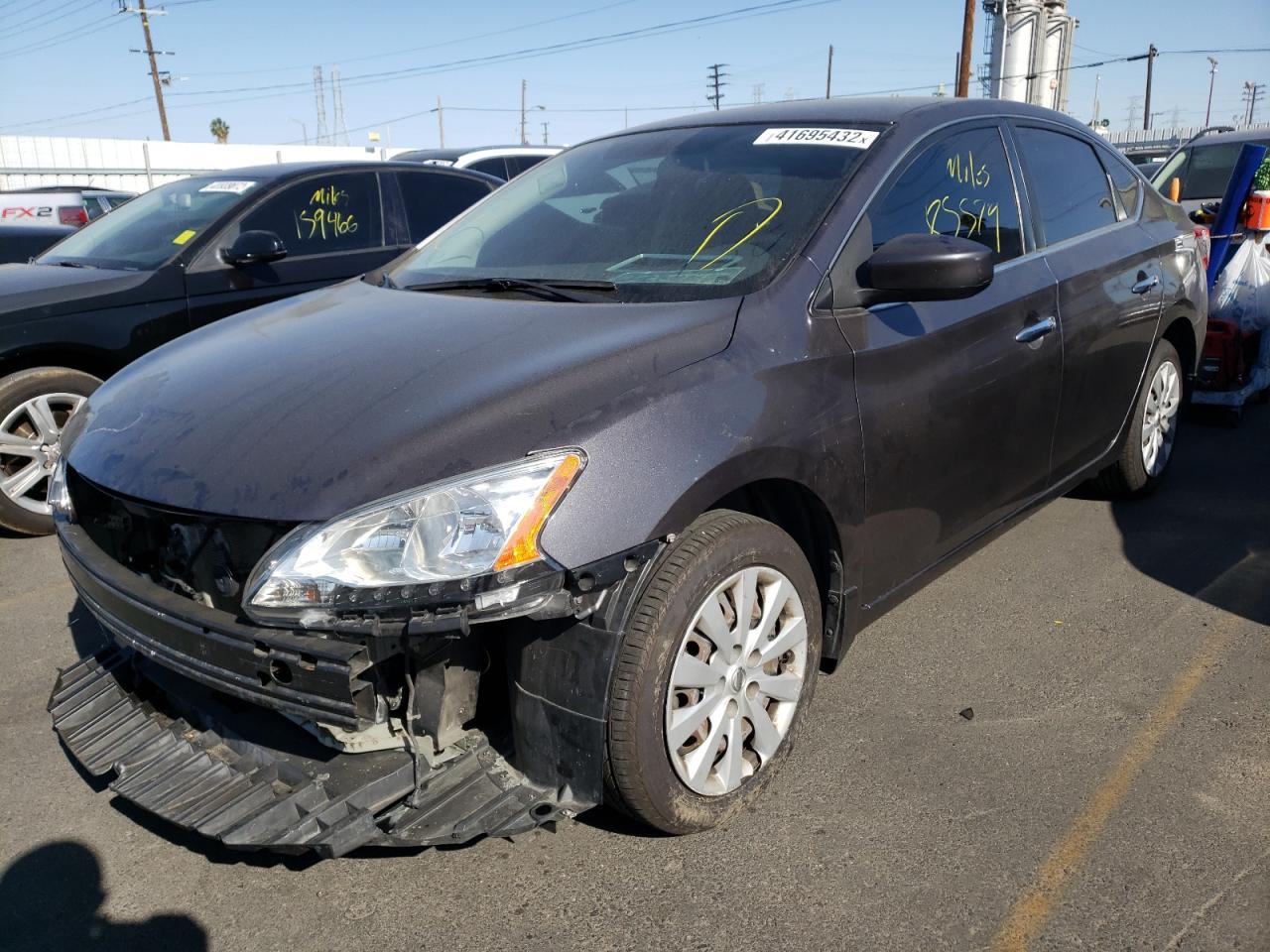 Photo 2 from auction – 2013 NISSAN SENTRA S with VIN 3N1AB7AP1DL765071