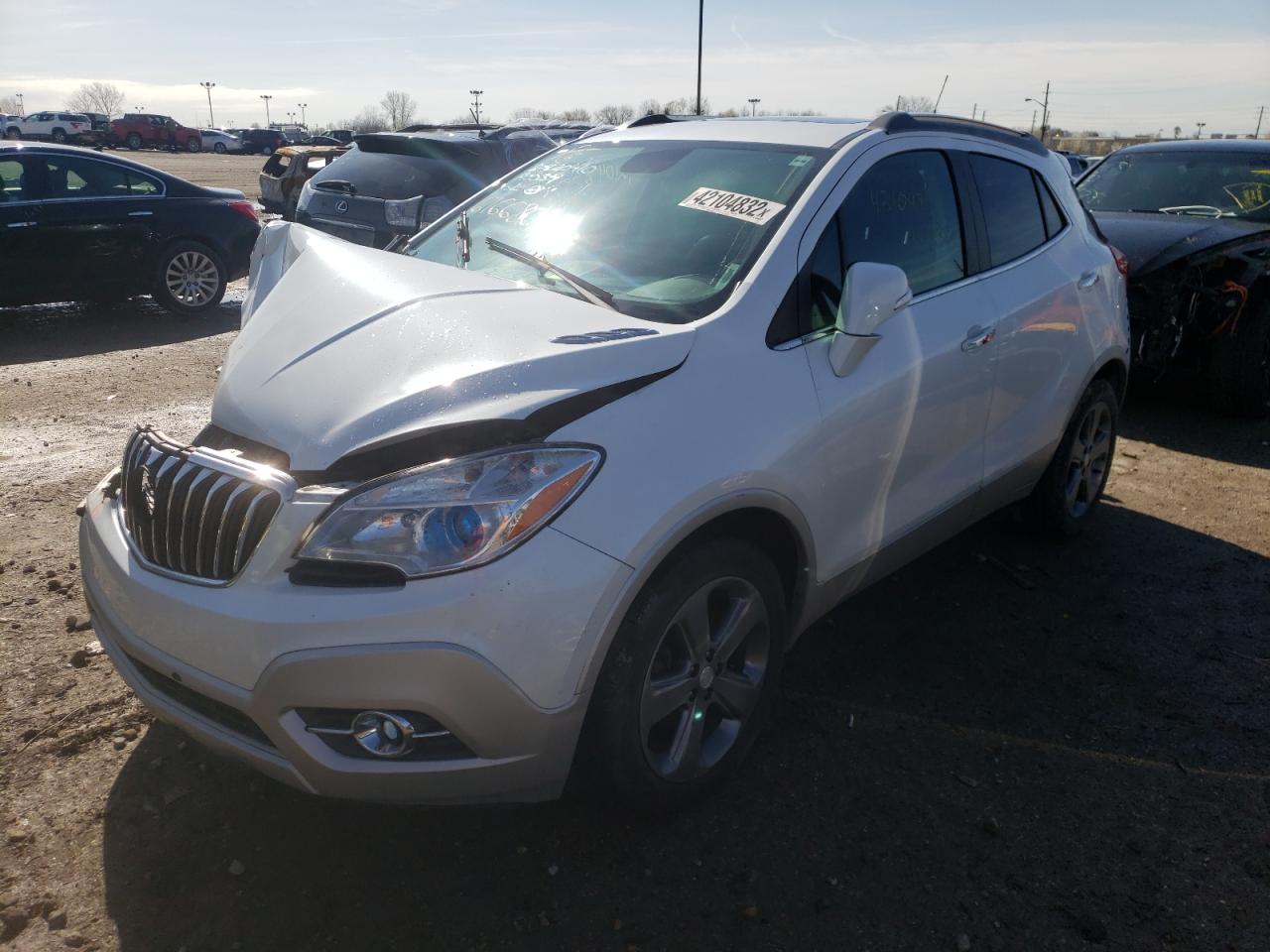 Photo 2 from auction – 2014 BUICK ENCORE CON with VIN KL4CJBSB0EB616680