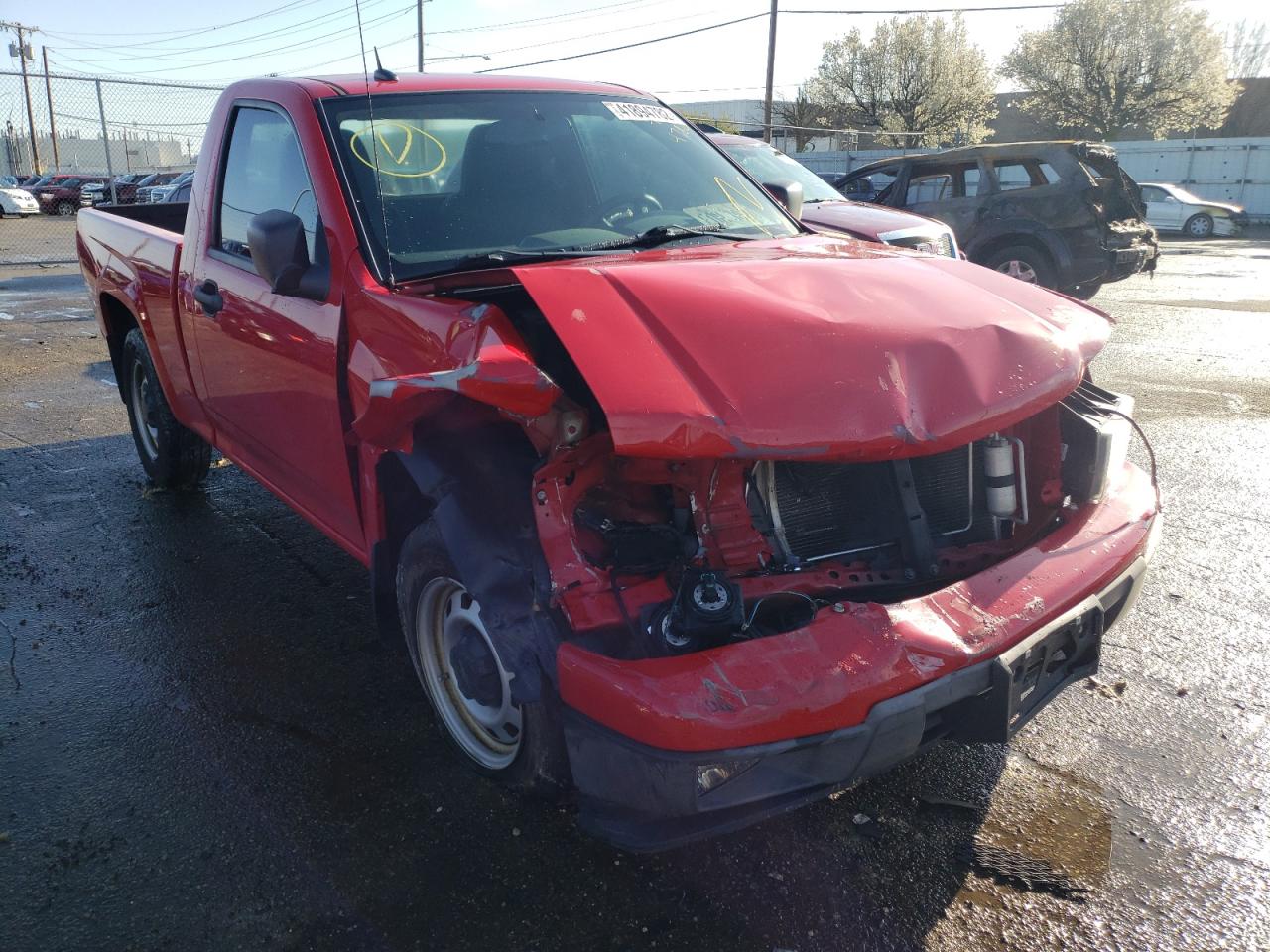 CHEVROLET COLORADO 2012 with VIN 1GCCSBF91C8157096 - Photo from auction
